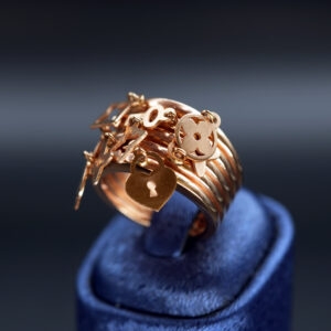 انگشتر طلا زنانه لویی ویتون کد R02