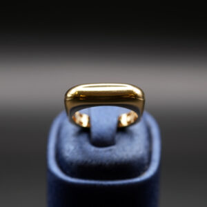 انگشتر طلا زنانه طرح مربع کد R05