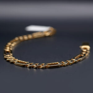 دستبند طلا مدل فیگارو کد B03