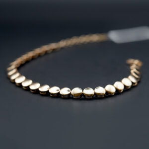 دستبند طلا مدل آینه ای کد B04