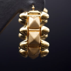 گوشواره طلا زنانه کارتیه کد E04