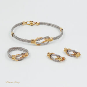 نیم ست طلا فرد کد S07