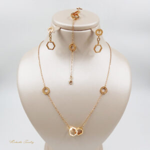 سرویس طلا کارتیه مدل لاو کد S04