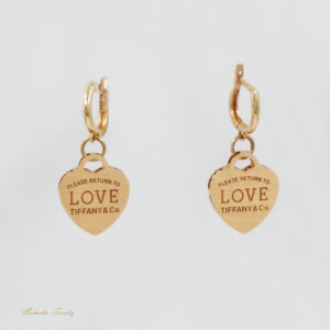 گوشواره طلا زنانه تیفانی لاو کد E08