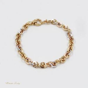 دستبند طلا مدل جتاش کد B09