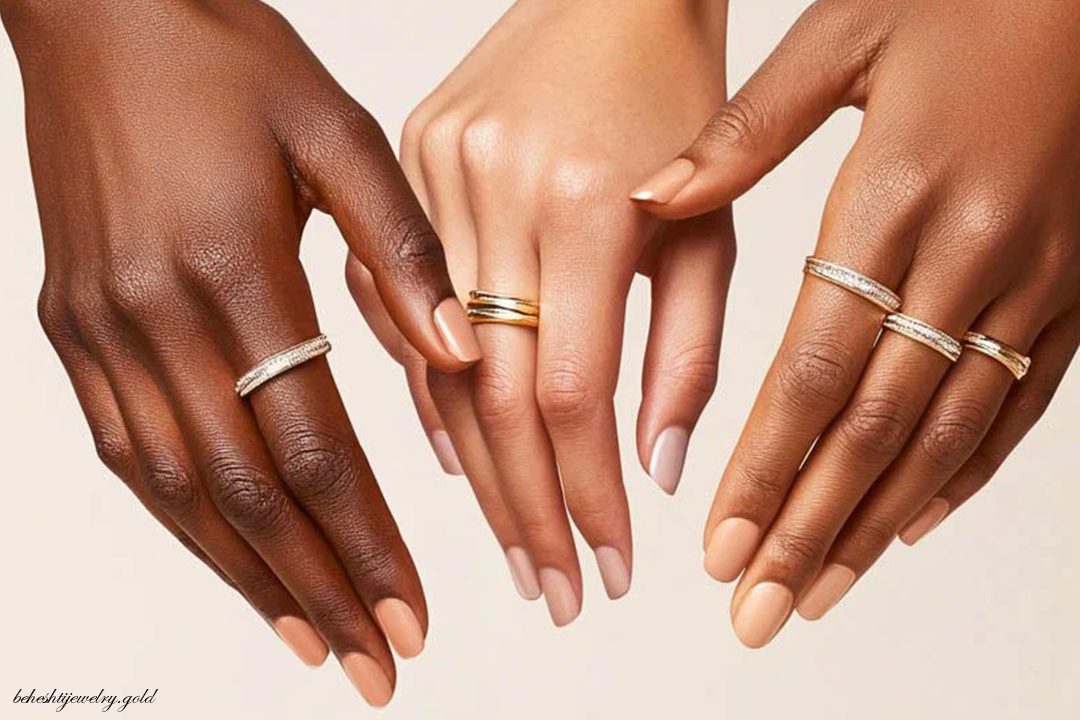 بهترین رنگ طلا برای رنگ پوست