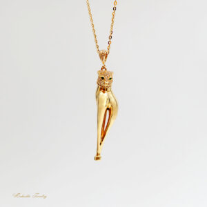 گردنبند طلا پنتر کد N06