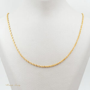 زنجیر طلا مدل طنابی کد N13