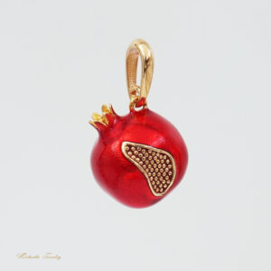 آویز طلا طرح انار کد N16