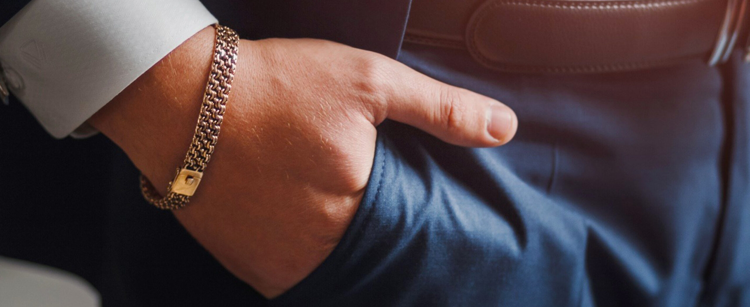 عکس دستبند طلا برای آقایان