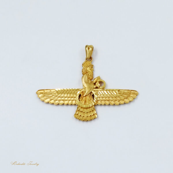 آویز طلا فروهر کد N22